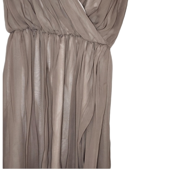 EMERGE short dress chiffon sleeveless formal dress size 10 - Picture 10 of 13